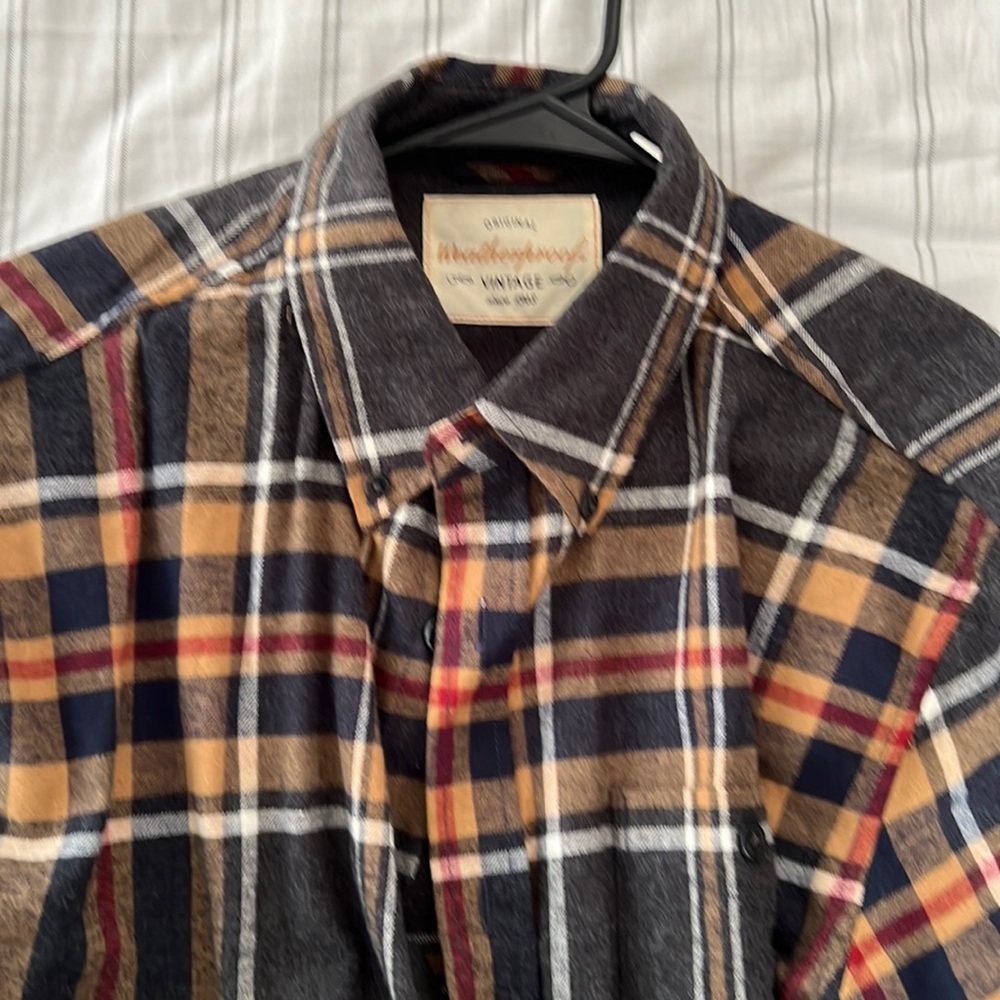 Weatherproof vintage flannel